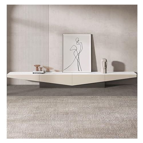 Fernsehschrank Boden-TV-Ständer 78'', modernes TV-Regal unter TV-Schrank, MDF-Material mit Sinterstein-Tischplatte, Entertainment-Center-Medienkonsole mit 2 Schubladen for Wohnzimmer Fernsehständer Fernsehschrank Boden-TV-Ständer 78'', modernes TV-Regal unter TV-Schrank, MDF-Material mit Sinterstein-Tischplatte, Entertainment-Center-Medienkonsole mit 2 Schubladen for Wohnzimmer Fernsehständer von xiuling4568