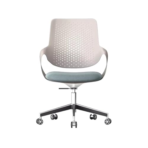 xiuling4568 Arbeitsstuhl Einfacher Freizeit-Bürostuhl, kreativer Konferenzstuhl, Personalstuhl, Moderne Rückenlehne, Heimcomputer-Drehstuhl, Studienstuhl Office Chair von xiuling4568