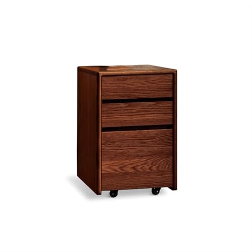 xiuling4568 Nachttisch Massivholz Nachttisch Schlafzimmermöbel Schlafzimmermöbel Vintage Wohnzimmer Lagerung Sideboard Kleiner Lagerschrank Nachtschrank(Bruin) von xiuling4568