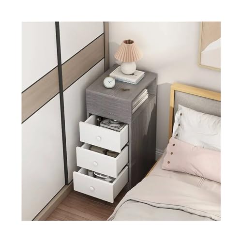 xiuling4568 Nachttisch Rustikaler Nachttisch mit Schubladen, modernes Design, neuartige Möbel Nachtschrank(01) von xiuling4568