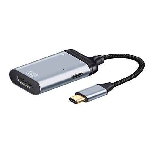 Xiwai USB-C Typ C auf HDMI Konverter HDTV Adapter 4K 60Hz 1080p mit PD Buchse von xiwai