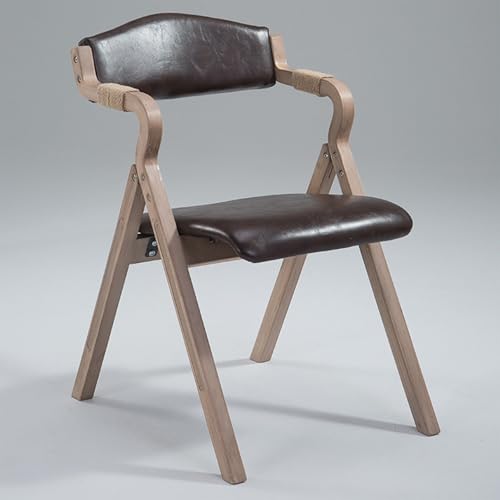 xjdagaoge Bugholz-Klappstuhl, Modern, Schlicht, Retro, Folk, Mit Rückenlehne, Stoff, Balkon-Esszimmerstuhl (mit Waschbarem Kissen), Geeignet for den Innen- und Außenbereich(Blue,Medium) von xjdagaoge