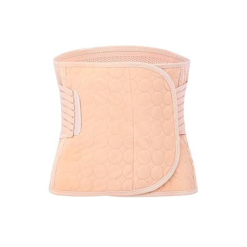 xjdagaoge Herniengürtel, Nabelschnur-Leistenbruch, Herniengürtel for Männer Inguinal, Postpartaler Bauchgürtel, Bauchgürtel und Bauchübungen(Beige,Large) von xjdagaoge