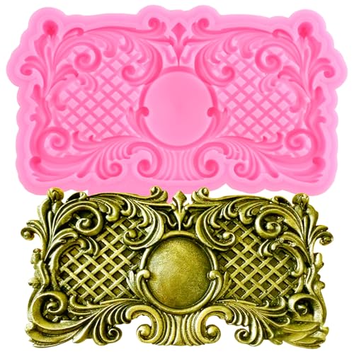 XMOLDNMS Barock Fondant Form Barock Stil Curlicues Scroll Lace Silikon Fondant Formen für Kuchen Dekoration Cupcake Topper Candy Chocolate Polymer Clay Gum Paste XMOLDNMS Barock Fondant Form Barock Stil Curlicues Scroll Lace Silikon Fondant Formen für Kuchen Dekoration Cupcake Topper Candy Chocolate Polymer Clay Gum Paste von xmoldnms