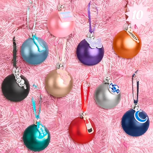 xo, Fetti Weihnachtszeit-Charm-Ornament-Set, mehrfarbig, matt, Baumschmuck, Freundschaftsarmband, Urlaubsparty, süßes Wintergeschenk, Strumpffüller, 10 Stück xo, Fetti Weihnachtszeit-Charm-Ornament-Set, mehrfarbig, matt, Baumschmuck, Freundschaftsarmband, Urlaubsparty, süßes Wintergeschenk, Strumpffüller, 10 Stück von xo, Fetti