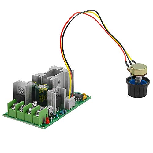 PWM DC Motor Geschwindigkeitsregler 12V 24V 36V 48V Hochleistungs Antriebsmodul, Einstellbarer elektronischer Geschwindigkeitsregler PWM für 20A ultrakleiner LED-Dimmer von xocome