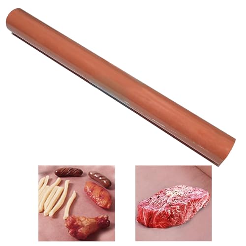 Pink Butcher Paper,Butcher Paper Kraftpapier Metzgerpapier Peach Pfirsich Papier für BBQ Smoker Fisch Fleisch Wurst von xocome