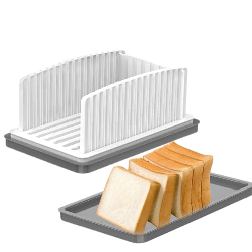 xocome Brotschneider, multifunktionaler Sandwich-/Toastmacher, zusammenklappbar und verstellbar, manueller Handgriff, hausgemachter Hobel zum Schneiden von Brot, schnell und sicher xocome Brotschneider, multifunktionaler Sandwich-/Toastmacher, zusammenklappbar und verstellbar, manueller Handgriff, hausgemachter Hobel zum Schneiden von Brot, schnell und sicher von xocome