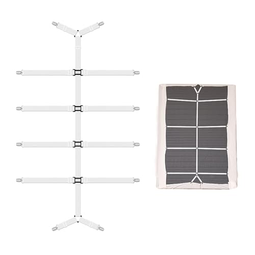 xolear Bettlakenspanner, Verstellbare Bettlaken Verschlüsse, Spannbettlaken Halter, Verstellbare Bettlakengurte, Elastische Bettlaken Gurte, für Spannbetttuch, Bettgummi, Bettwäsche, Matratze xolear Bettlakenspanner, Verstellbare Bettlaken Verschlüsse, Spannbettlaken Halter, Verstellbare Bettlakengurte, Elastische Bettlaken Gurte, für Spannbetttuch, Bettgummi, Bettwäsche, Matratze von xolear