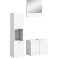 Badezimmer-Set BOSTON weiß B/H/T: ca. 102x186x33 cm von xonox.home