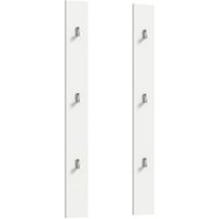 Garderobenpaneel PROJEKT X weiß weiß Hochglanz B/H/T: ca. 13x115x3 cm Garderobenpaneel PROJEKT X weiß weiß Hochglanz B/H/T: ca. 13x115x3 cm von xonox.home