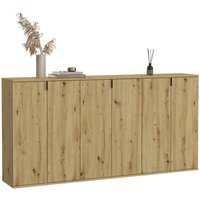 Garderobe PROJEKT Eiche Artisan Nachbildung B/H/T: ca. 183x99x34 cm von xonox.home