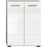 Midischrank Copa hellgrau weiß Hochglanz B/H/T: ca. 60x80x30 cm Midischrank Copa hellgrau weiß Hochglanz B/H/T: ca. 60x80x30 cm von xonox.home