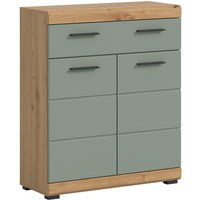 Schrank Scout Eiche Artisan Nachbildung salbei Nachbildung B/H/T: ca. 74x88x31 cm Schrank Scout Eiche Artisan Nachbildung salbei Nachbildung B/H/T: ca. 74x88x31 cm von xonox.home