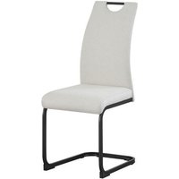 Schwingstuhl HANNA, 2er Set creme schwarz Webstoff B/H/T: ca. 43x98x59 cm Schwingstuhl HANNA, 2er Set creme schwarz Webstoff B/H/T: ca. 43x98x59 cm von xonox.home