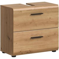 Waschbeckenunterschrank Ice Artisan Oak Nachbildung B/H/T: ca. 60x54x60 cm von xonox.home