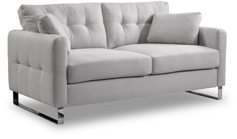 xonox.home 2-Sitzer, Sofa aus Flachgewebe in hellgrau inkl. Zierkissen B/H/T: 175x92x94cm xonox.home 2-Sitzer, Sofa aus Flachgewebe in hellgrau inkl. Zierkissen B/H/T: 175x92x94cm von xonox.home