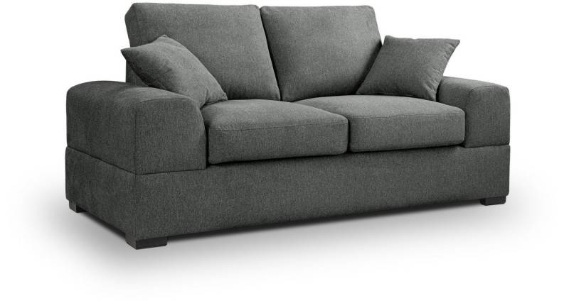 xonox.home 2-Sitzer, Sofa aus Strukturstoff in grau inkl. Zierkissen B/H/T: 182x90x93cm xonox.home 2-Sitzer, Sofa aus Strukturstoff in grau inkl. Zierkissen B/H/T: 182x90x93cm von xonox.home