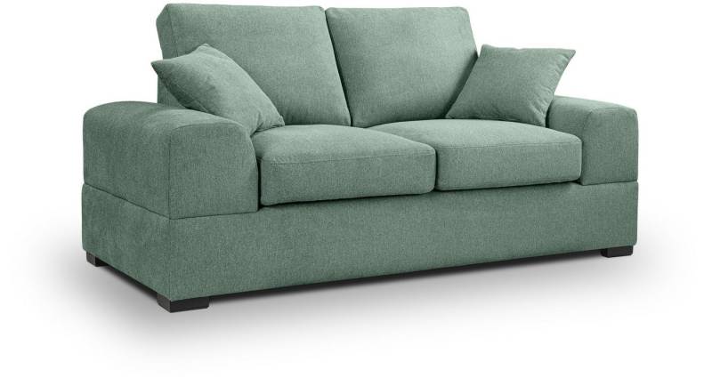 xonox.home 2-Sitzer, Sofa aus Strukturstoff in petrol inkl. Zierkissen B/H/T: 182x90x93cm xonox.home 2-Sitzer, Sofa aus Strukturstoff in petrol inkl. Zierkissen B/H/T: 182x90x93cm von xonox.home