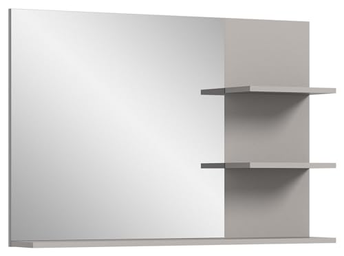 xonox.home Badezimmer Jaru Wandspiegel Spiegel Front Spiegelfläche Korpus grau Nb ca.100x69x16 cm xonox.home Badezimmer Jaru Wandspiegel Spiegel Front Spiegelfläche Korpus grau Nb ca.100x69x16 cm von xonox.home