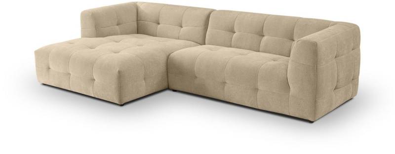 xonox.home Ecksofa, Sofa in L-Form Recamiere links aus Webstoff in beige 292x72x161cm xonox.home Ecksofa, Sofa in L-Form Recamiere links aus Webstoff in beige 292x72x161cm von xonox.home