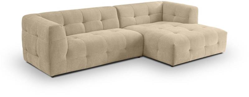 xonox.home Ecksofa, Sofa in L-Form Recamiere rechts aus Webstoff in beige 292x72x161cm xonox.home Ecksofa, Sofa in L-Form Recamiere rechts aus Webstoff in beige 292x72x161cm von xonox.home