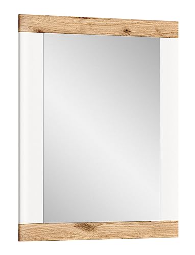 xonox.home X2NE4619 Spiegel 73x82x2 cm in weiß und Spiegelfront von xonox.home