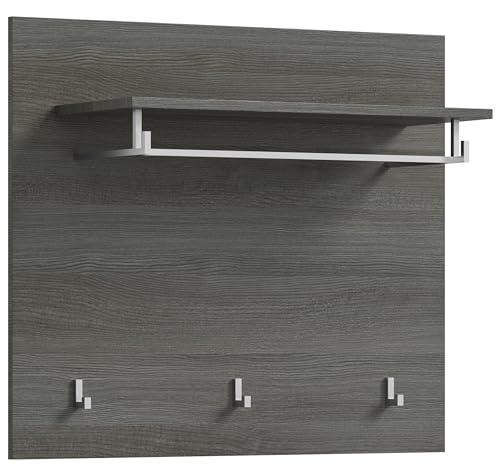 xonox.home Garderobe Salsa Paneel Wandgarderobe in rauchsilber Nb.,ca.80x70x27 cm xonox.home Garderobe Salsa Paneel Wandgarderobe in rauchsilber Nb.,ca.80x70x27 cm von xonox.home