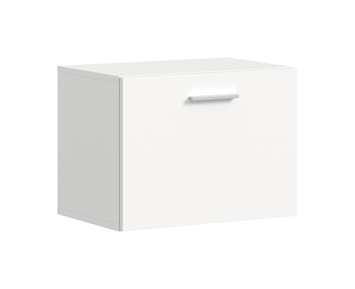 xonox.home Garderobe Vaga X7GA9633 Garderobenschrank Flurschrank Schrank in weiß Melamin, ca. 52x39x36 cm von xonox.home