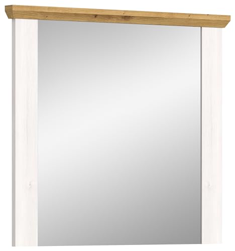 xonox.home Garderobe Verona Spiegel Wandspiegel Flurspiegel Dekospiegel in Sibiu Lärche Nb. Absetzung Artisan Eiche Nb. ca.82x70x4 cm von xonox.home