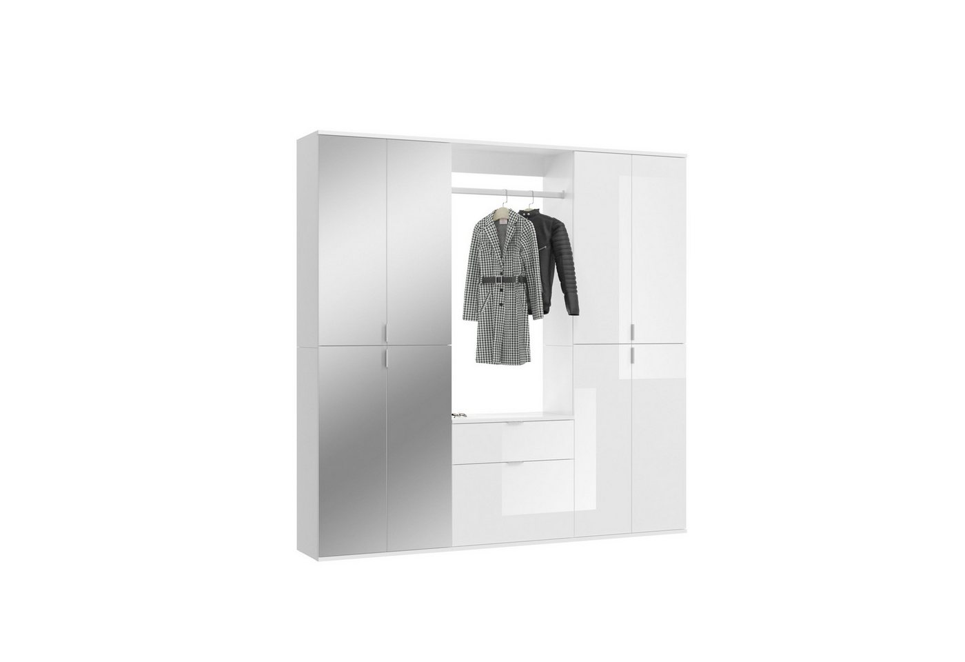 xonox.home Garderoben-Set Projekt X, 193x183x34 cm von xonox.home