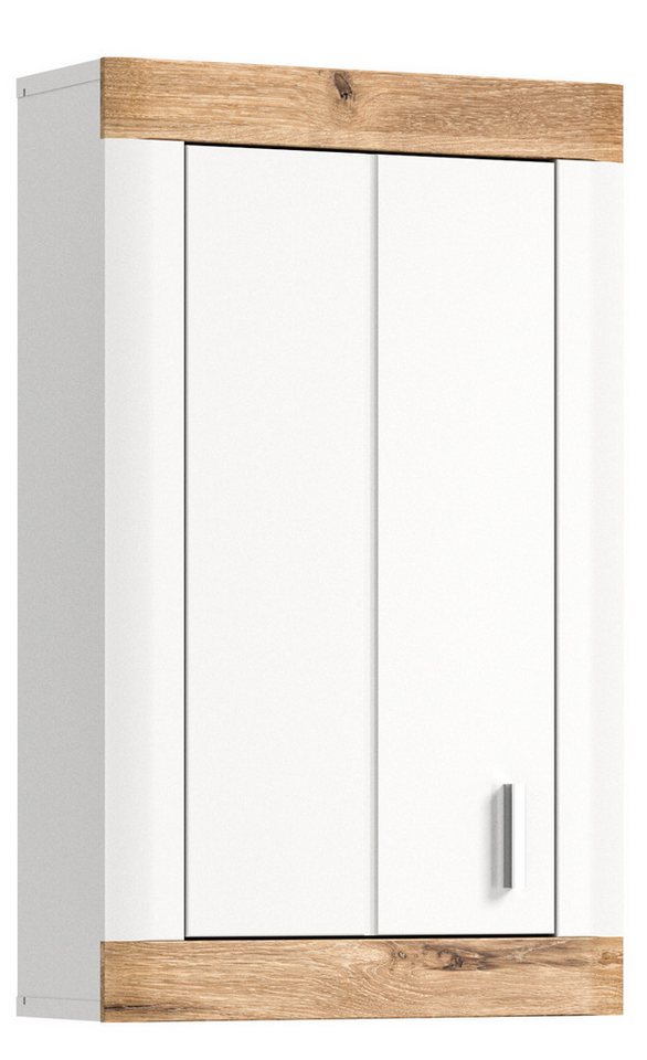 xonox.home Hängeschrank Laredo Weiß Matt Softclose Melamin Modern 76x45x20 cm von xonox.home