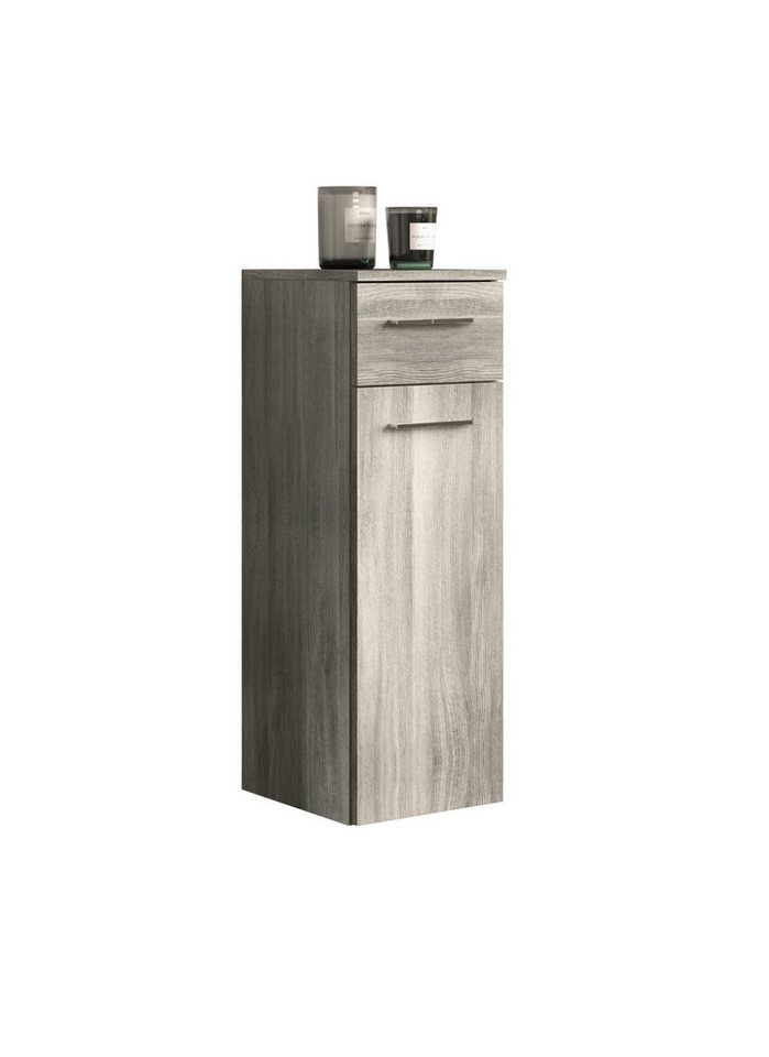 xonox.home Hängeschrank York Rauchsilber Melamin Modern 30x85x31 cm xonox.home Hängeschrank York Rauchsilber Melamin Modern 30x85x31 cm von xonox.home
