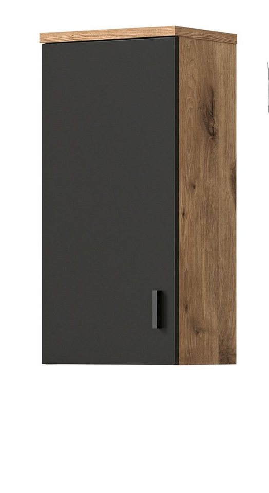 Inn.Furn Hängeschrank Oderzo (Badschrank in Eiche und grau, 37 x 75 cm) Soft-Close-Funktion Inn.Furn Hängeschrank Oderzo (Badschrank in Eiche und grau, 37 x 75 cm) Soft-Close-Funktion von Inn.Furn