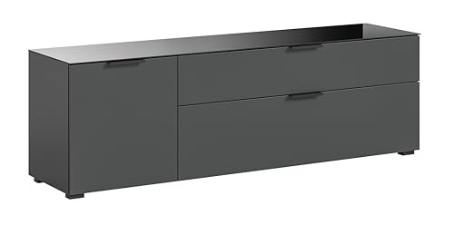 xonox.Home Kommode Ray Lowboard TV-Bank anthrazit Nb.,ca.179x51x40 cm von xonox.home