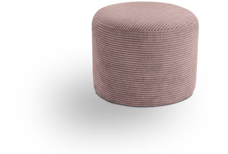 xonox.home Polsterhocker, Hocker klein aus Cord in altrosa B/H/T: 51x41x51cm xonox.home Polsterhocker, Hocker klein aus Cord in altrosa B/H/T: 51x41x51cm von xonox.home
