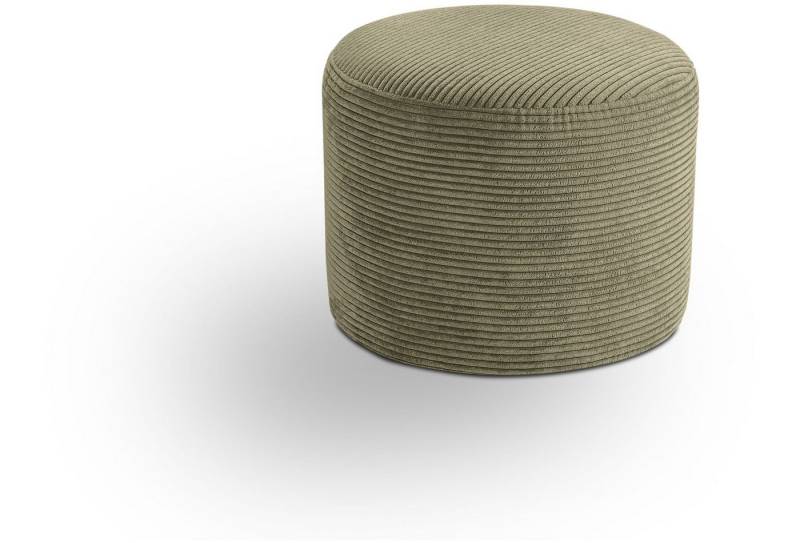 xonox.home Polsterhocker, Hocker klein aus Cord in khaki B/H/T: 51x41x51cm xonox.home Polsterhocker, Hocker klein aus Cord in khaki B/H/T: 51x41x51cm von xonox.home