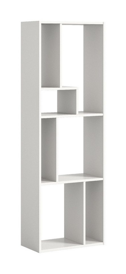xonox.home Regal, Weiß Für TV Bis 65 Zoll Melamin Modern 54x159x28 cm von xonox.home
