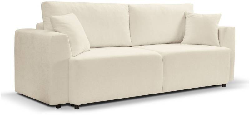 xonox.home Schlafsofa, 3 Sitzer aus Webstoff in hellbeige inkl. Zierkissen 250x95x99cm xonox.home Schlafsofa, 3 Sitzer aus Webstoff in hellbeige inkl. Zierkissen 250x95x99cm von xonox.home