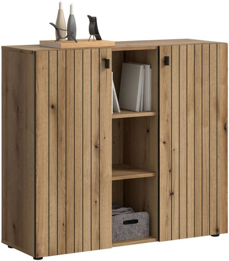 xonox.home Schuhkommode Station, in Evoke Oak Nachbildung B/H/T ca.: 106/96/37 cm xonox.home Schuhkommode Station, in Evoke Oak Nachbildung B/H/T ca.: 106/96/37 cm von xonox.home