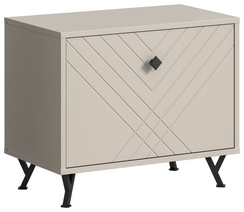 xonox.home Sitzbank Notes, Sandbeige Matt Retro Melamin 60x50x35 cm xonox.home Sitzbank Notes, Sandbeige Matt Retro Melamin 60x50x35 cm von xonox.home