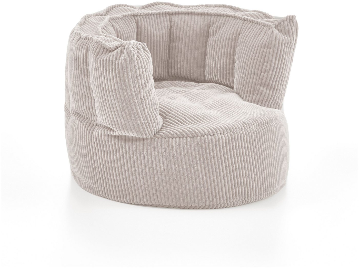 xonox.home Sitzsack, in beige aus Cord mit EPS - Perlen 75x55x72 cm xonox.home Sitzsack, in beige aus Cord mit EPS - Perlen 75x55x72 cm von xonox.home