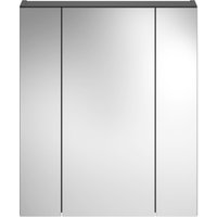 xonox.home Spiegelschrank, schwarz, Holzwerkstoff, BxHxT: 60 x 70 x 18 cm von xonox.home