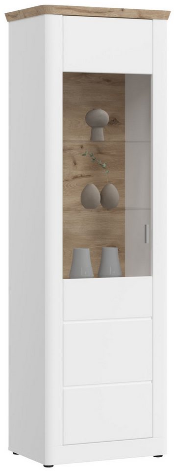 xonox.home Standvitrine in weiß matt B/H/T: 64 x 204 x 43 cm xonox.home Standvitrine in weiß matt B/H/T: 64 x 204 x 43 cm von xonox.home