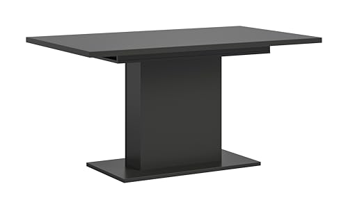 xonox.home Tisch Motion X4AG8T70 Ausziehbarer Esstisch in grau Nb. mit Säulen-Fußgestell, ca. 150-190x76x90 cm von xonox.home