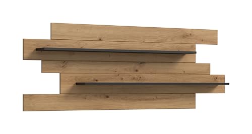 xonox.home - Wandboard Canu 67x184x19 cm in Korpus grau Nb. und Front Artisan Nb. - Wandregal Wandablage Hängeregal Bücherregal Schweberegal - modern & zeitlos xonox.home - Wandboard Canu 67x184x19 cm in Korpus grau Nb. und Front Artisan Nb. - Wandregal Wandablage Hängeregal Bücherregal Schweberegal - modern & zeitlos von xonox.home