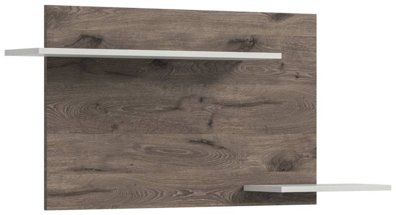 xonox.home Wandboard Falcona, Nox Oak Dunkel Nachbildung Hellgrau Modern 64x135x22 cm von xonox.home