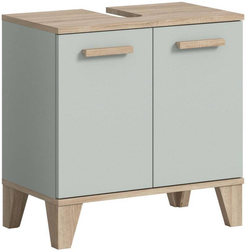 xonox.home Waschbeckenschrank Star Unterschrank in hellgrün B/H/T ca.: 60 x 61 x 34 cm von xonox.home