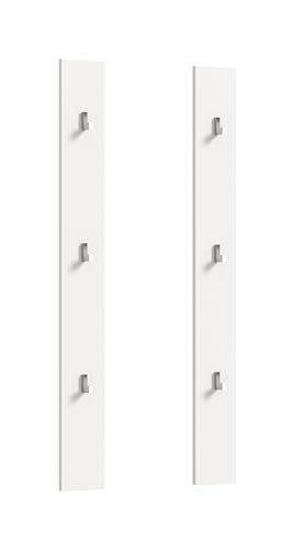 xonox.home X07A9627 Projekt X Systemmöbel Garderobe Paneel 2er Set in weiß Hochglanz, ca. 13x115x3 cm xonox.home X07A9627 Projekt X Systemmöbel Garderobe Paneel 2er Set in weiß Hochglanz, ca. 13x115x3 cm von xonox.home
