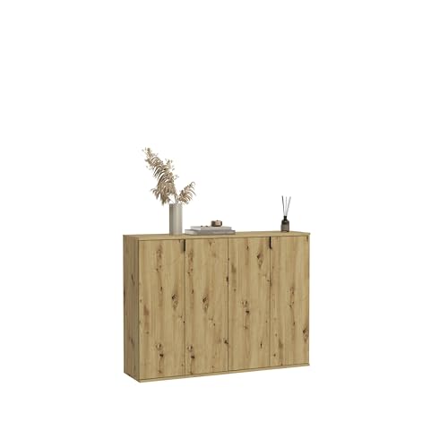 xonox.home X07G2S19 Projekt X Systemmöbel Garderobe Ankleidezimmer Büro Kombination 2tlg. in Artisan Eiche Nb. von xonox.home